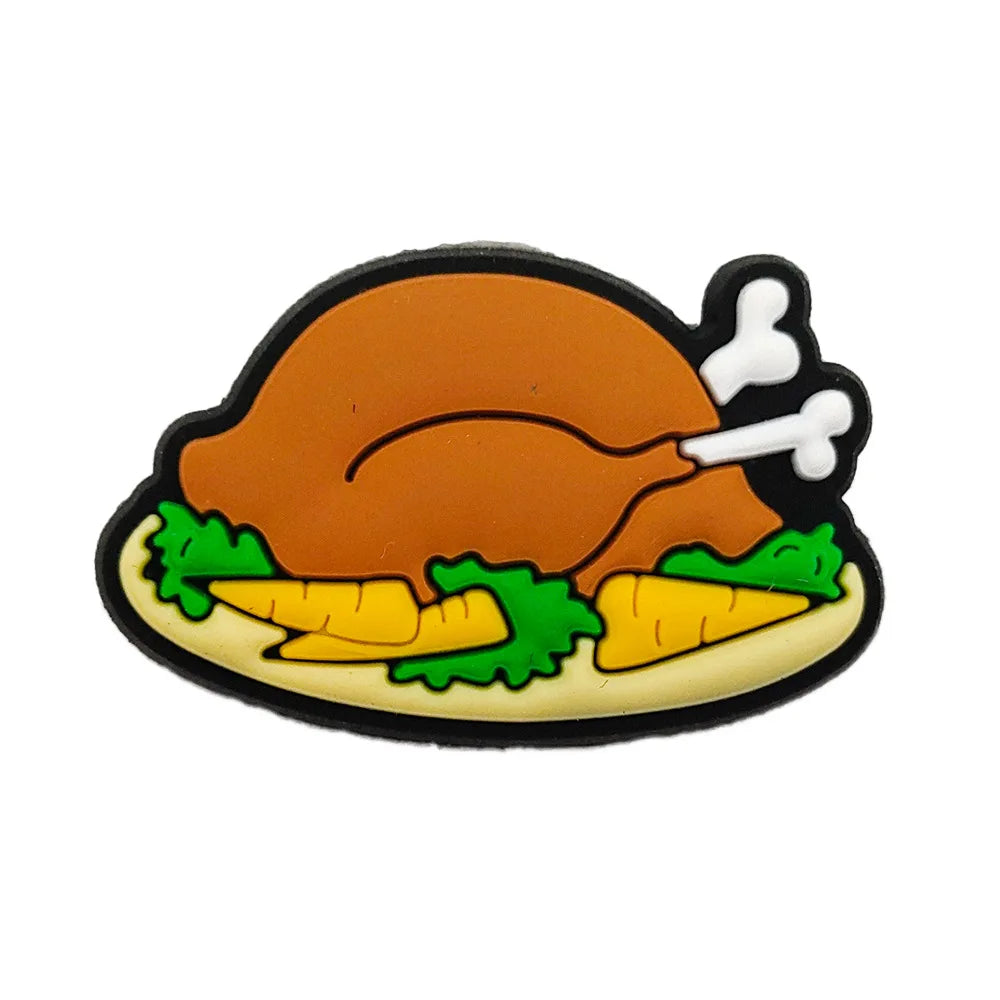 Thanksgiving/Autumn Shoe Charms