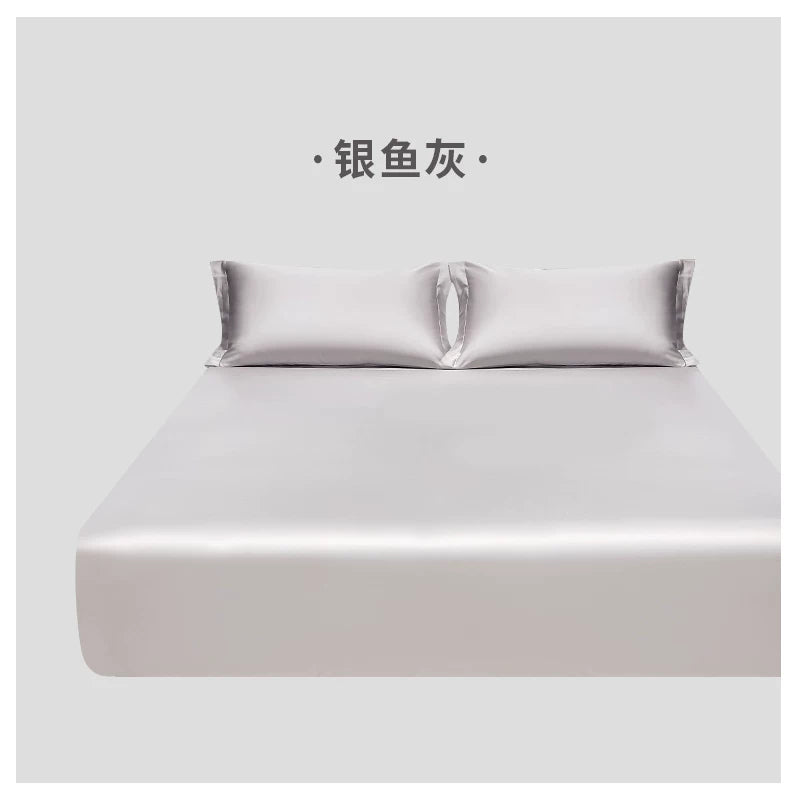 Satin Color Fitted Sheet