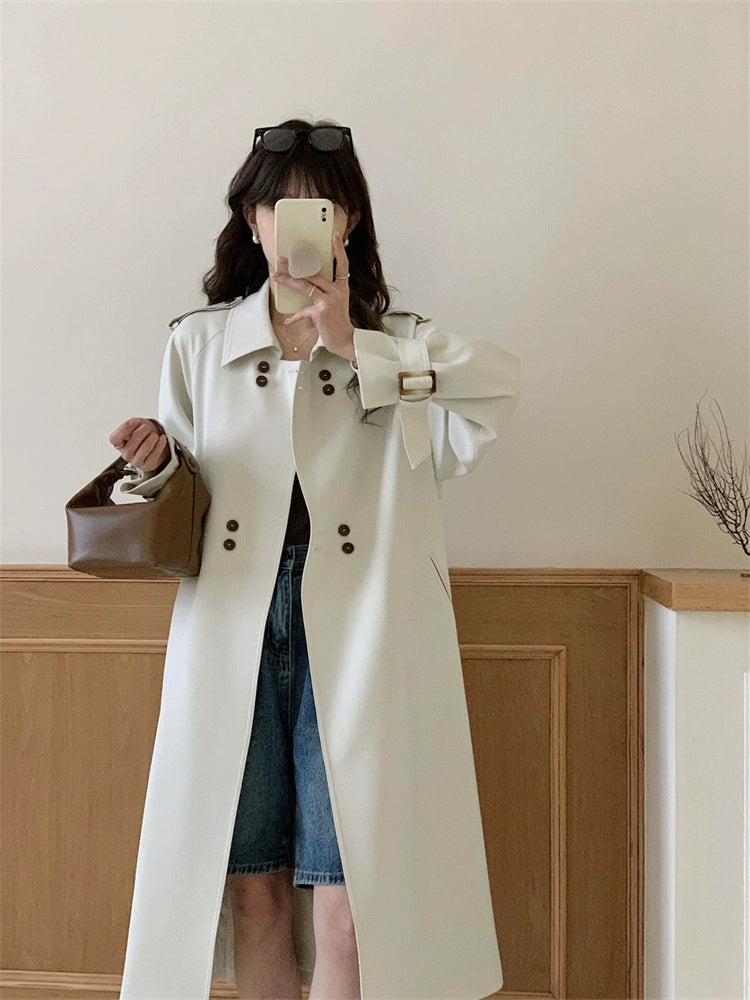 Double Breasted Trench Coat