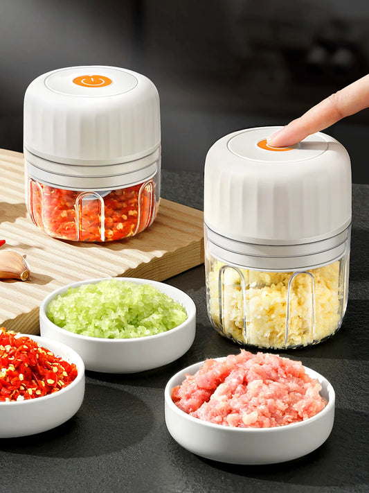 Grinder Electric Garlic Press