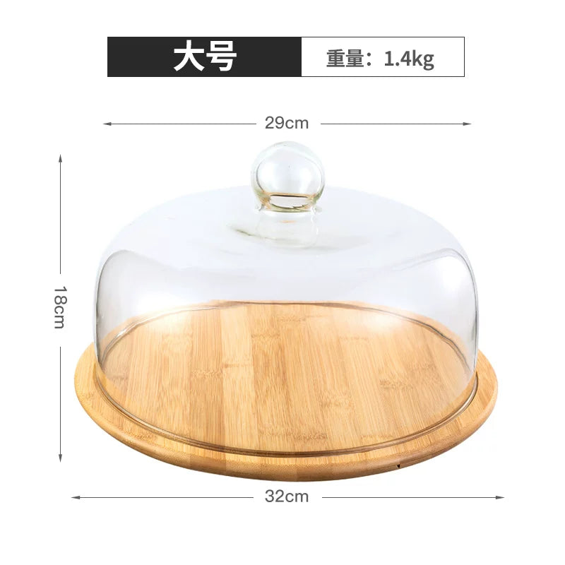 Bamboo Cake Tray