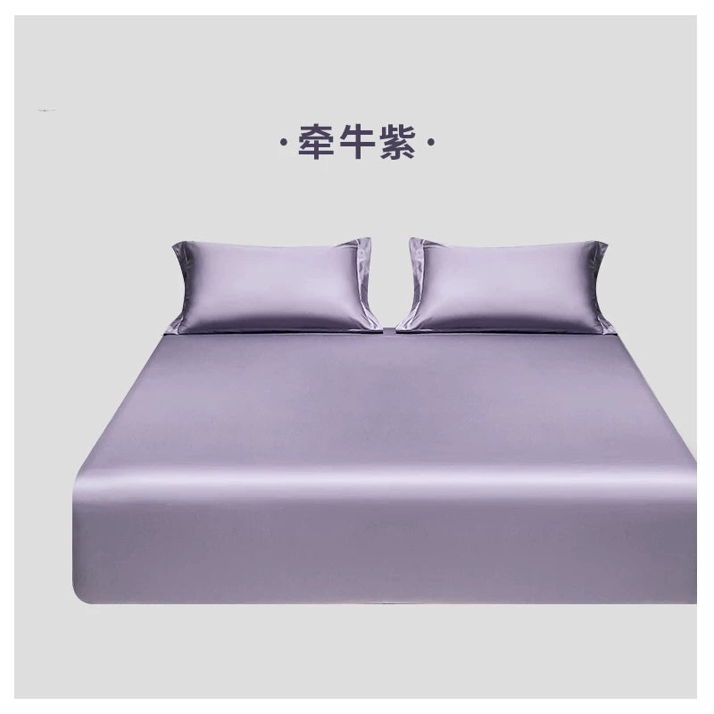 Satin Color Fitted Sheet