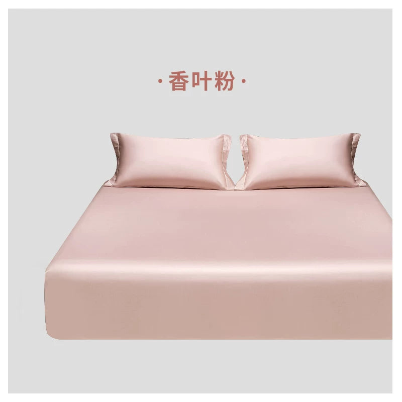 Satin Color Fitted Sheet