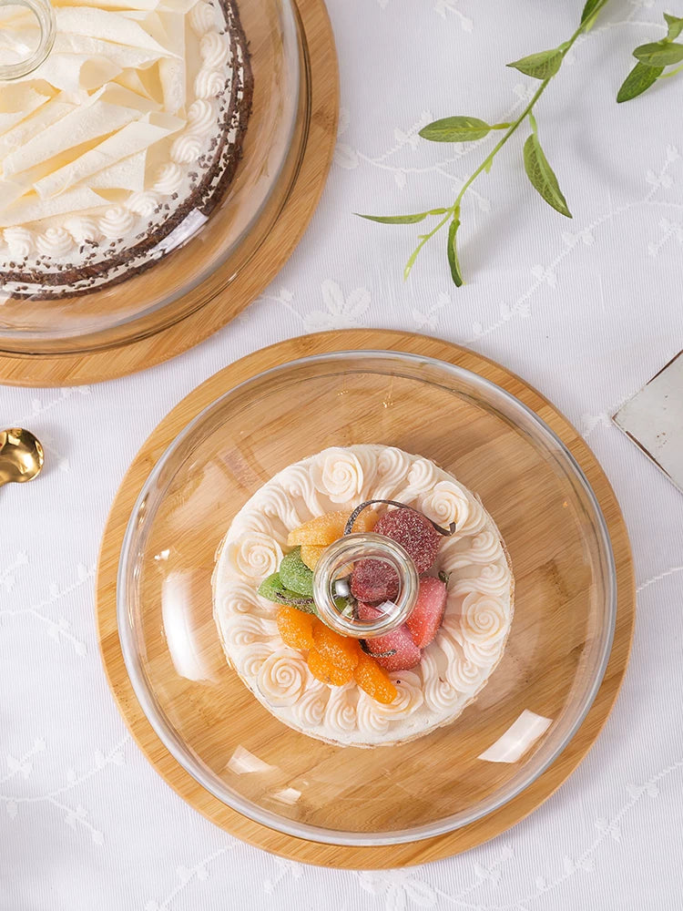 Bamboo Cake Tray