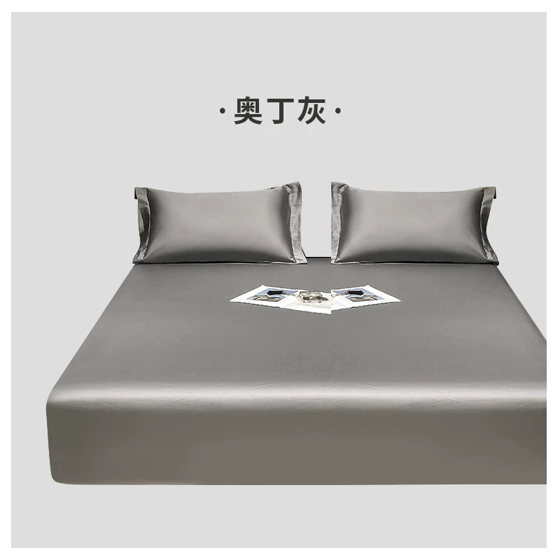 Satin Color Fitted Sheet