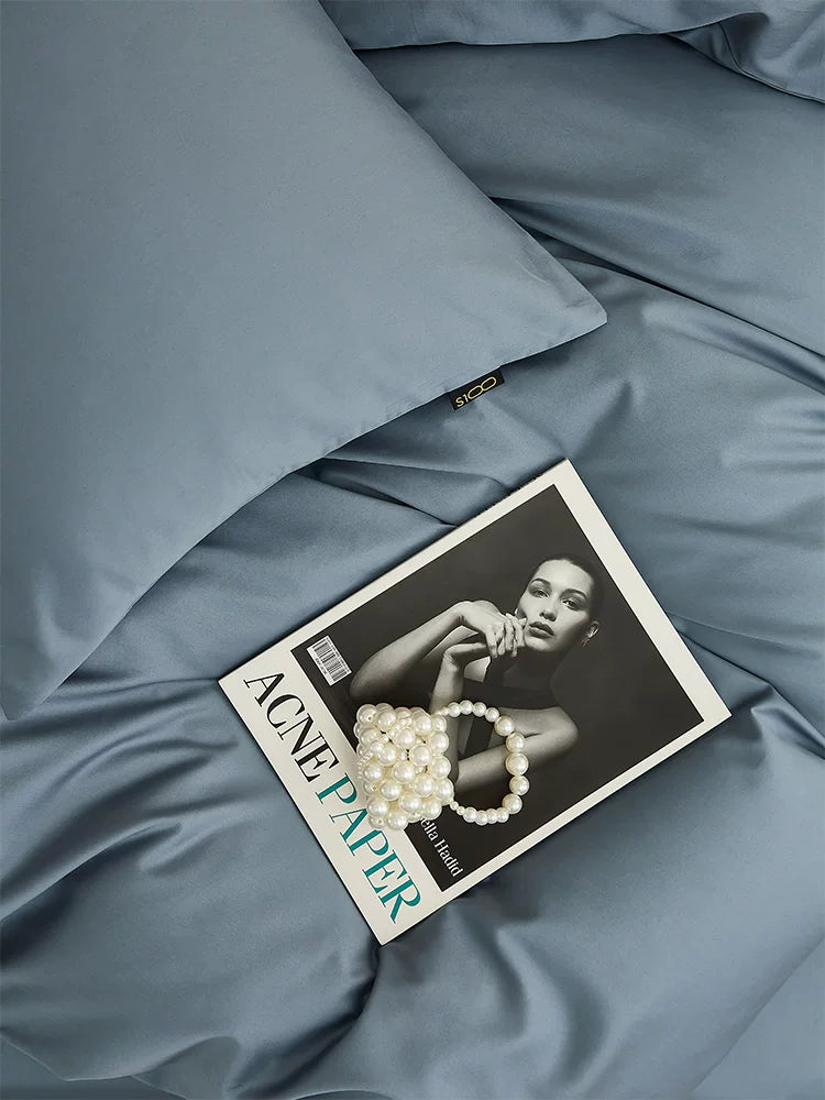 Four-Piece & Double-Piece Satin Quilt Cover