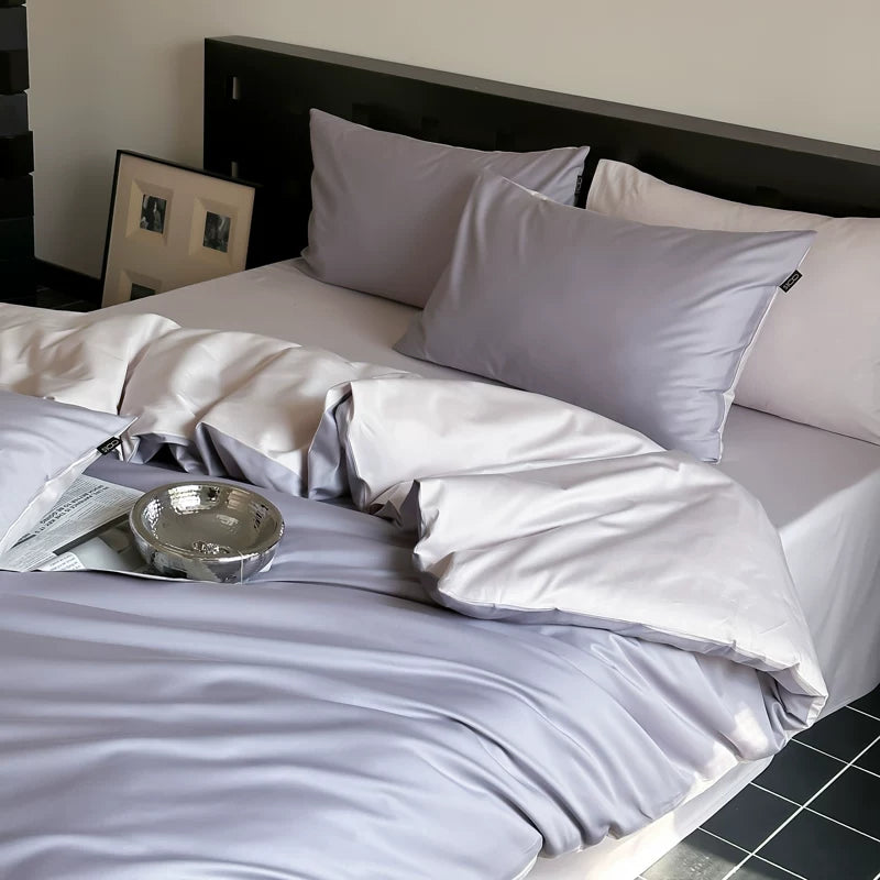 Four-Piece & Double-Piece Satin Quilt Cover