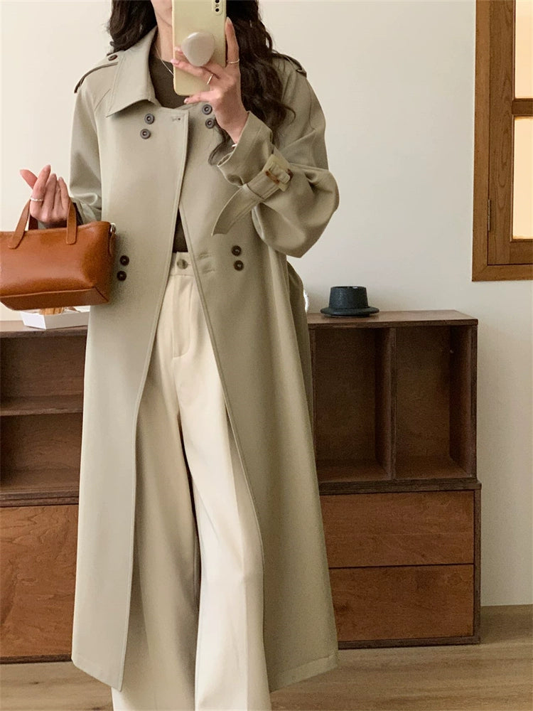 Double Breasted Trench Coat