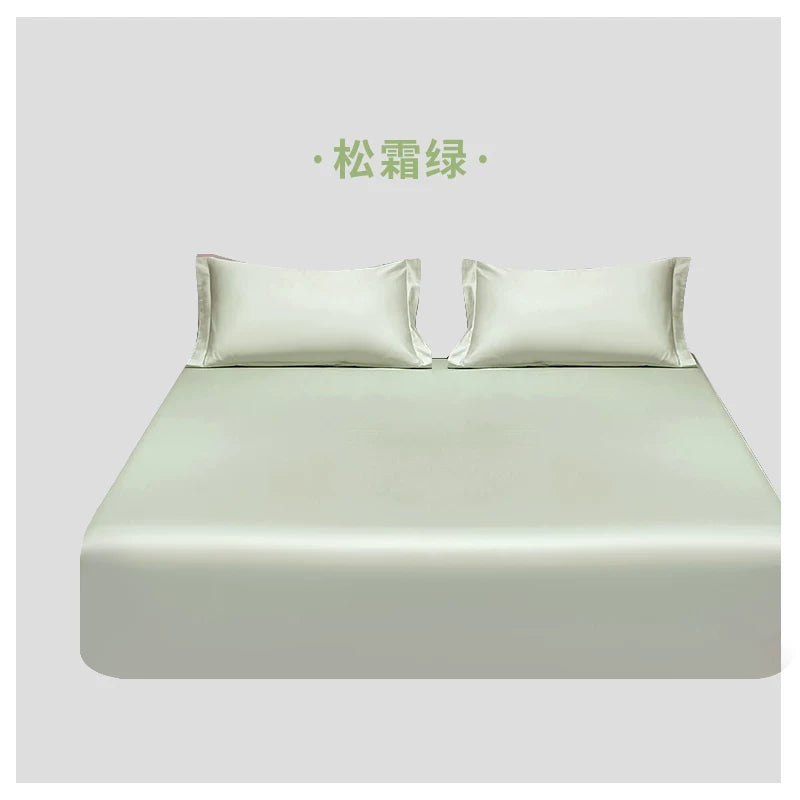 Satin Color Fitted Sheet