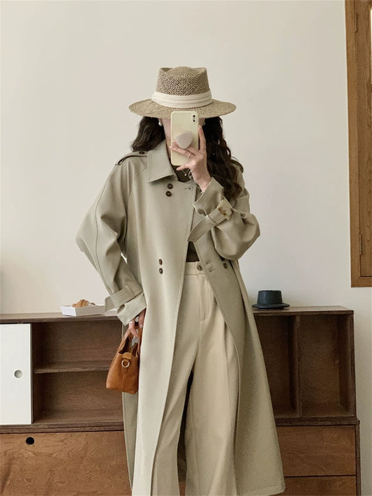 Double Breasted Trench Coat