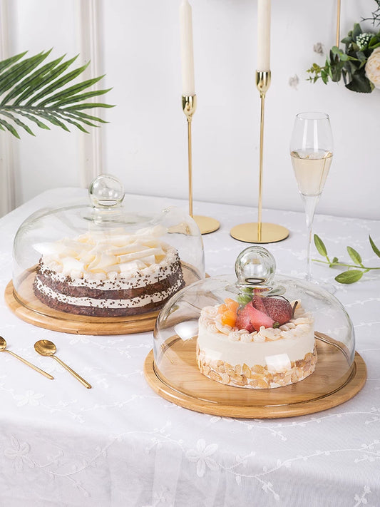 Bamboo Cake Tray