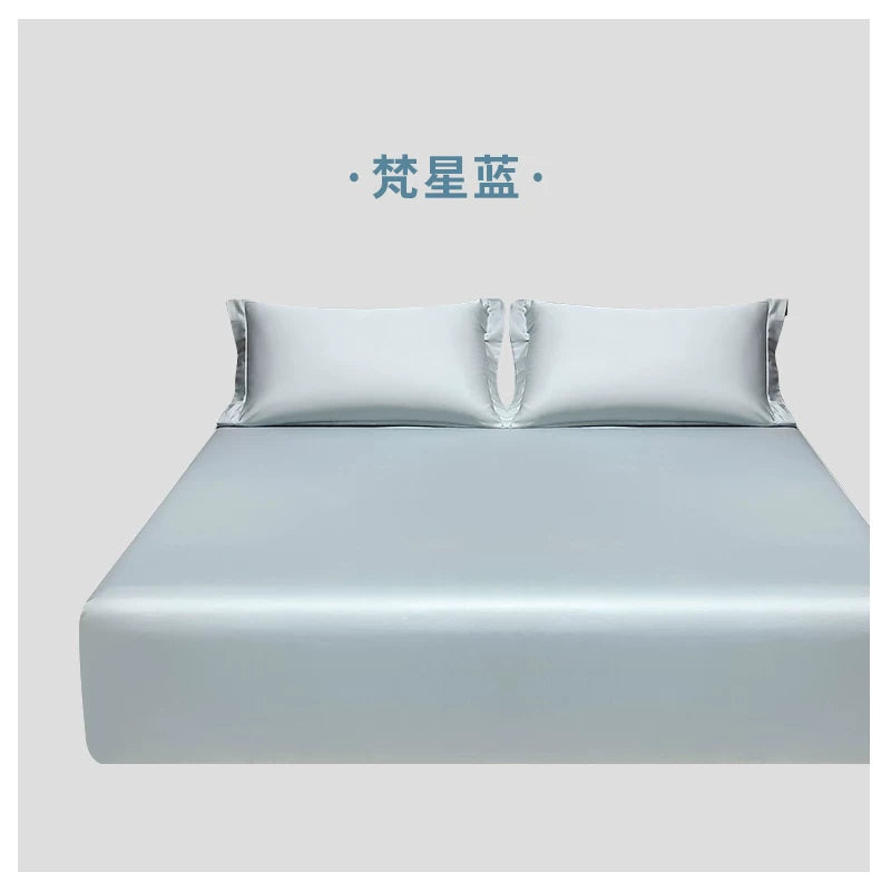 Satin Color Fitted Sheet