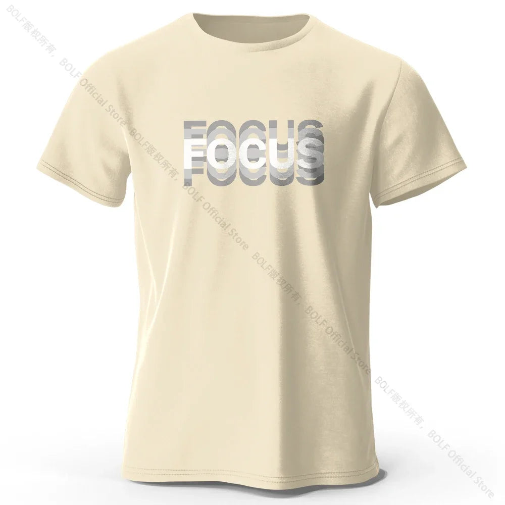 Focus Cotton T-Shirt