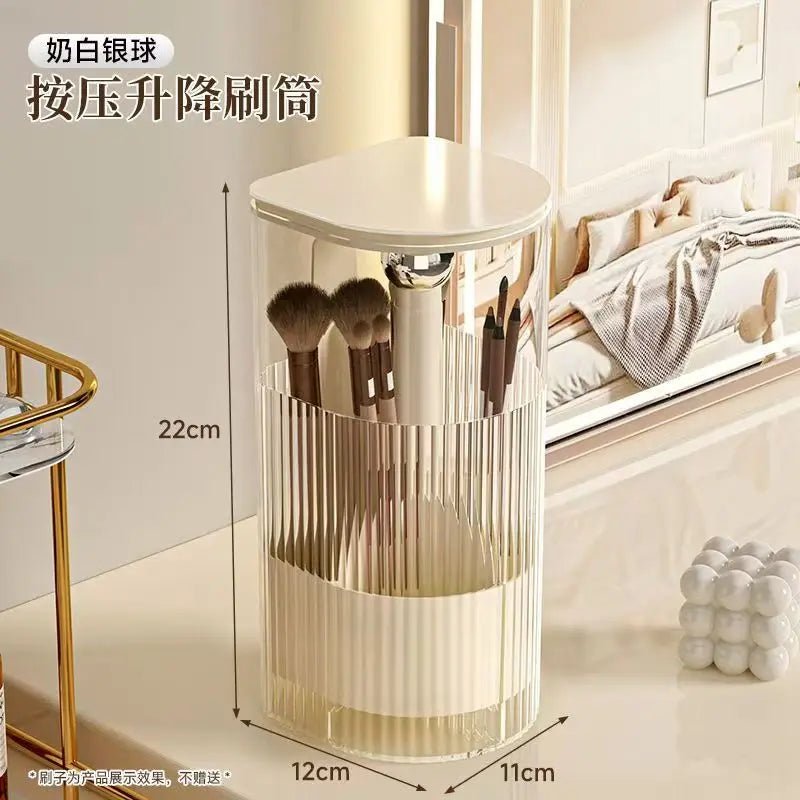 Transparent Makeup Brush Holder
