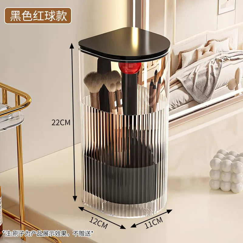 Transparent Makeup Brush Holder