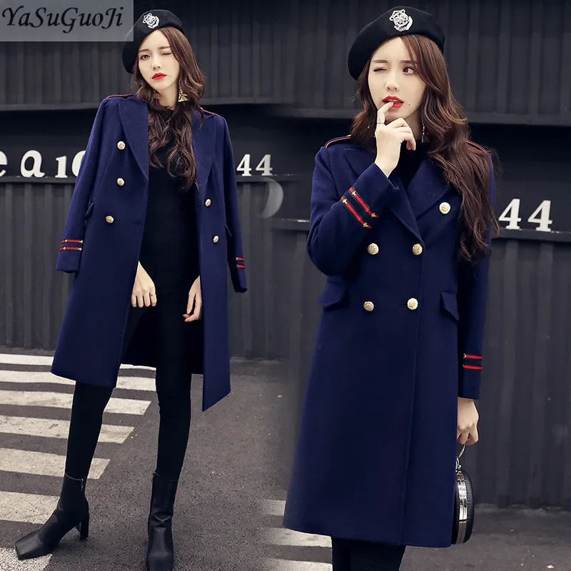 Double Breasted Winter Coat