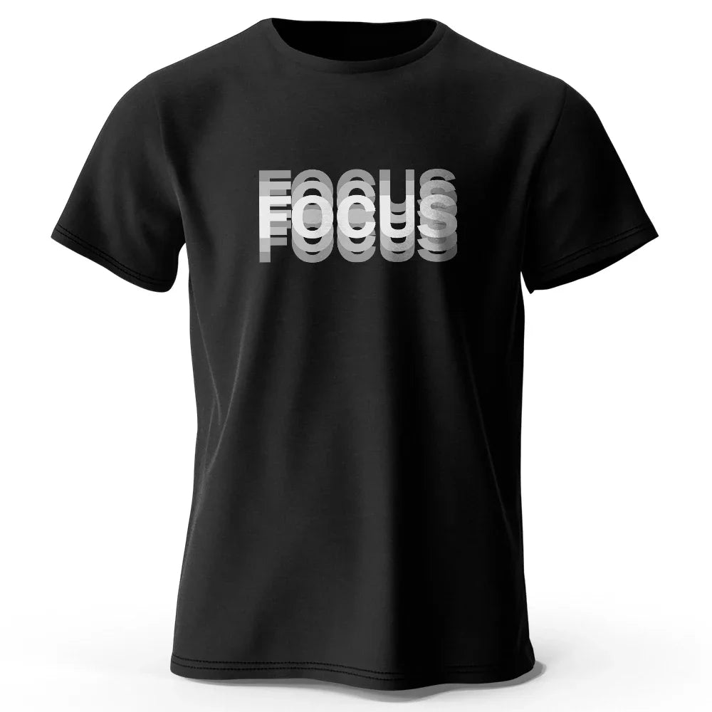 Focus Cotton T-Shirt