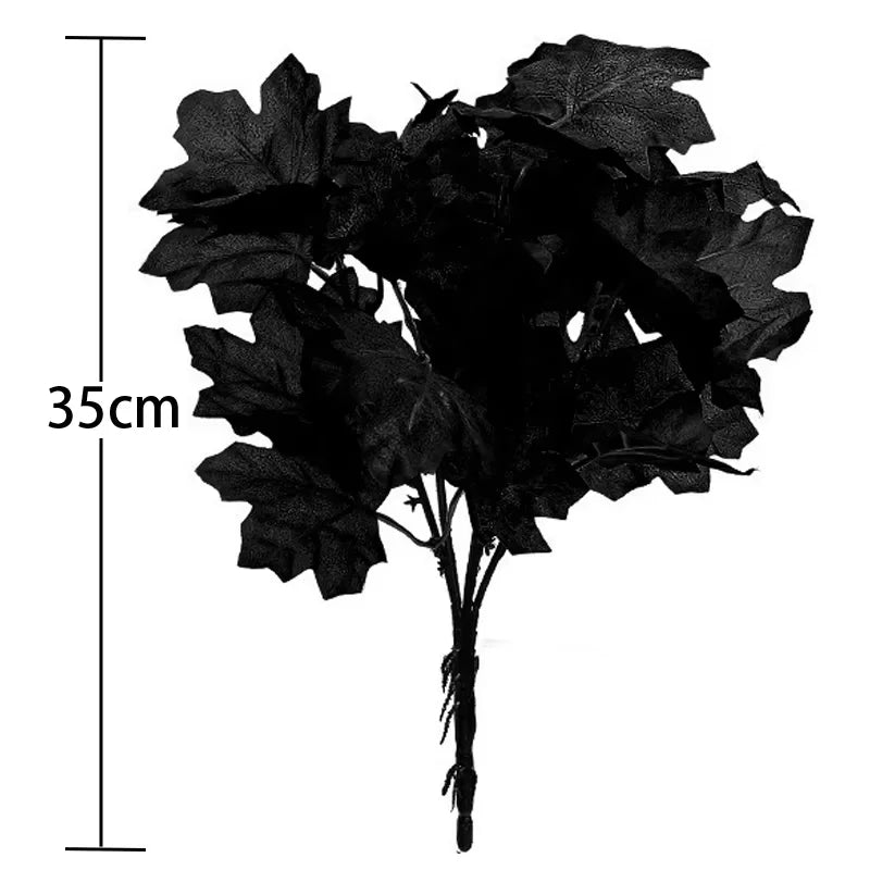 35cm Autumn Artificial Maple Leaves