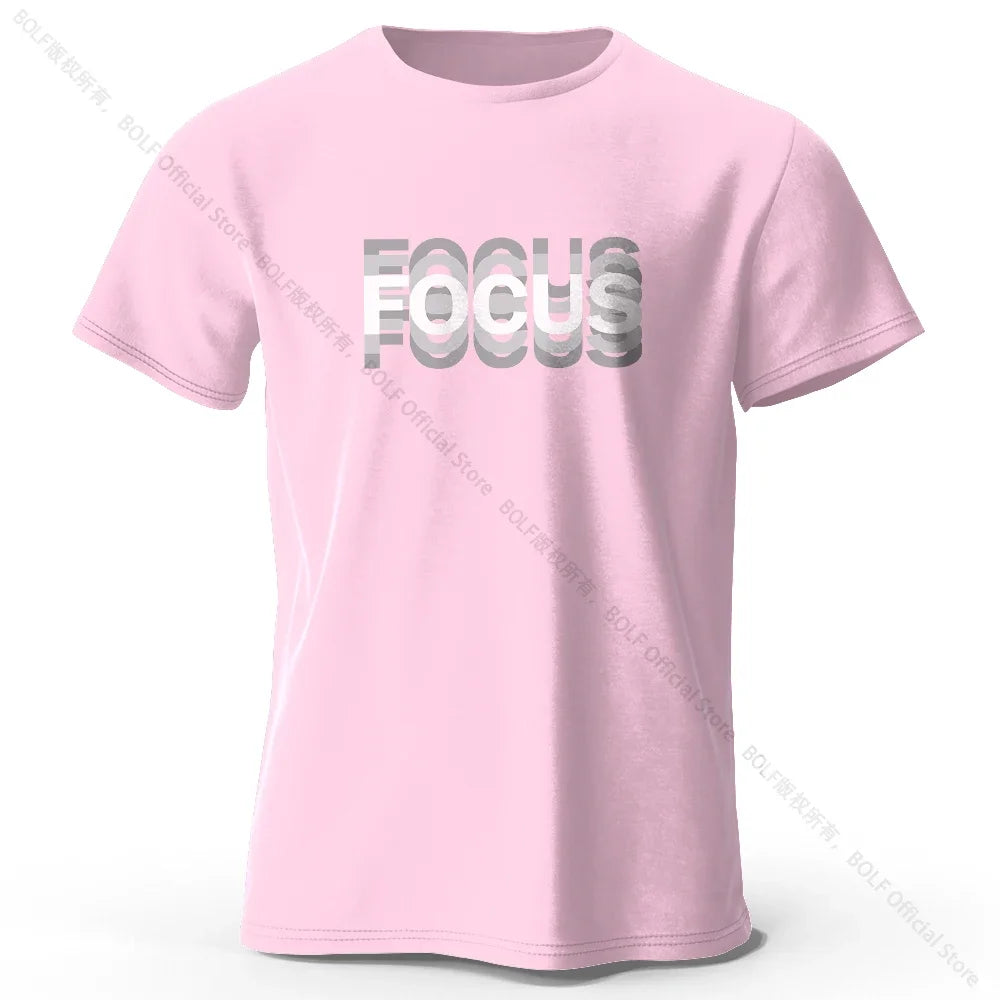 Focus Cotton T-Shirt