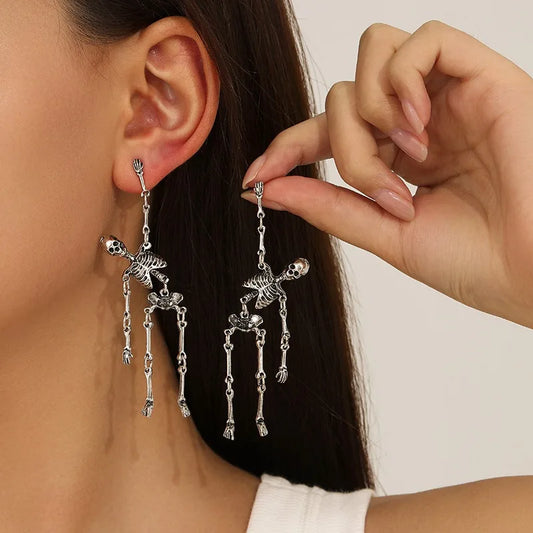 Skeleton Frame Earrings