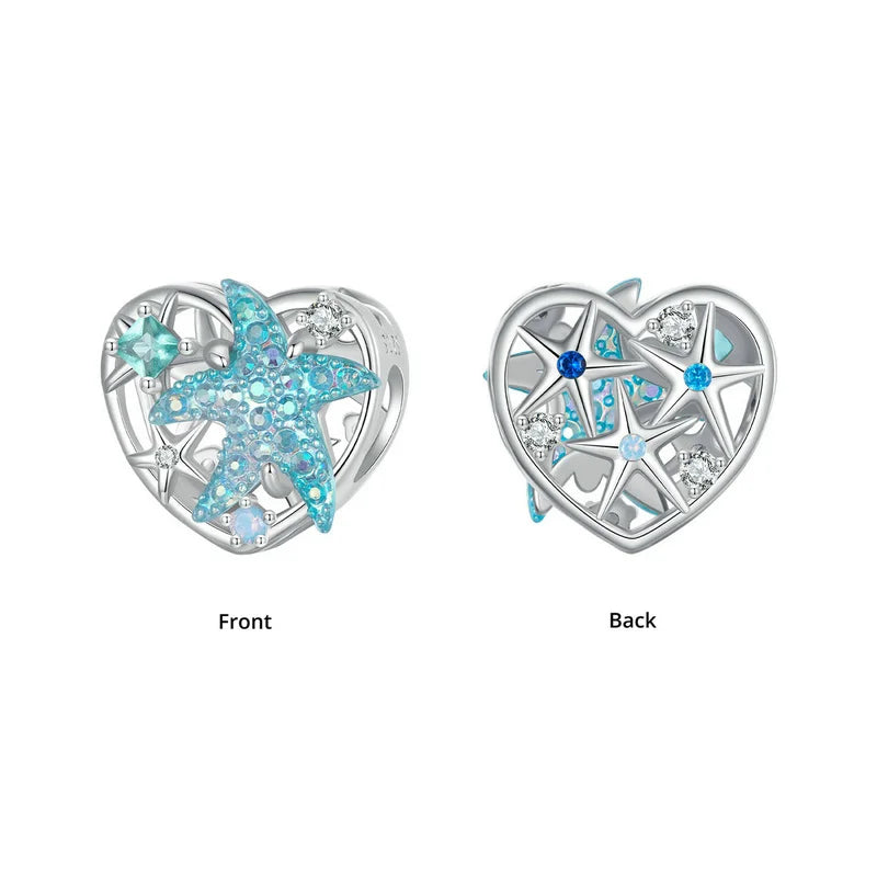 Sterling Silver Ocean Series Charms Beads