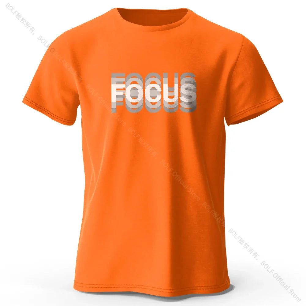 Focus Cotton T-Shirt