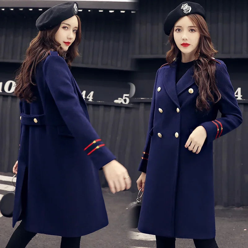 Double Breasted Winter Coat