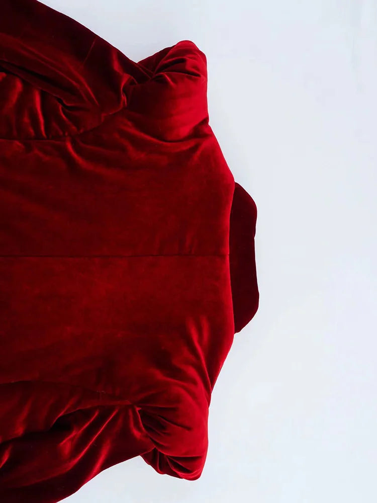 Autumn/Winter Burgundy Coat