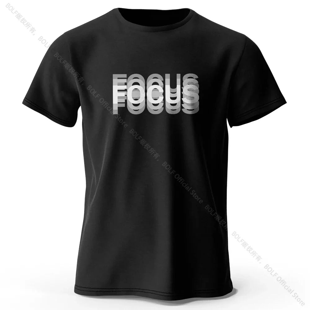 Focus Cotton T-Shirt