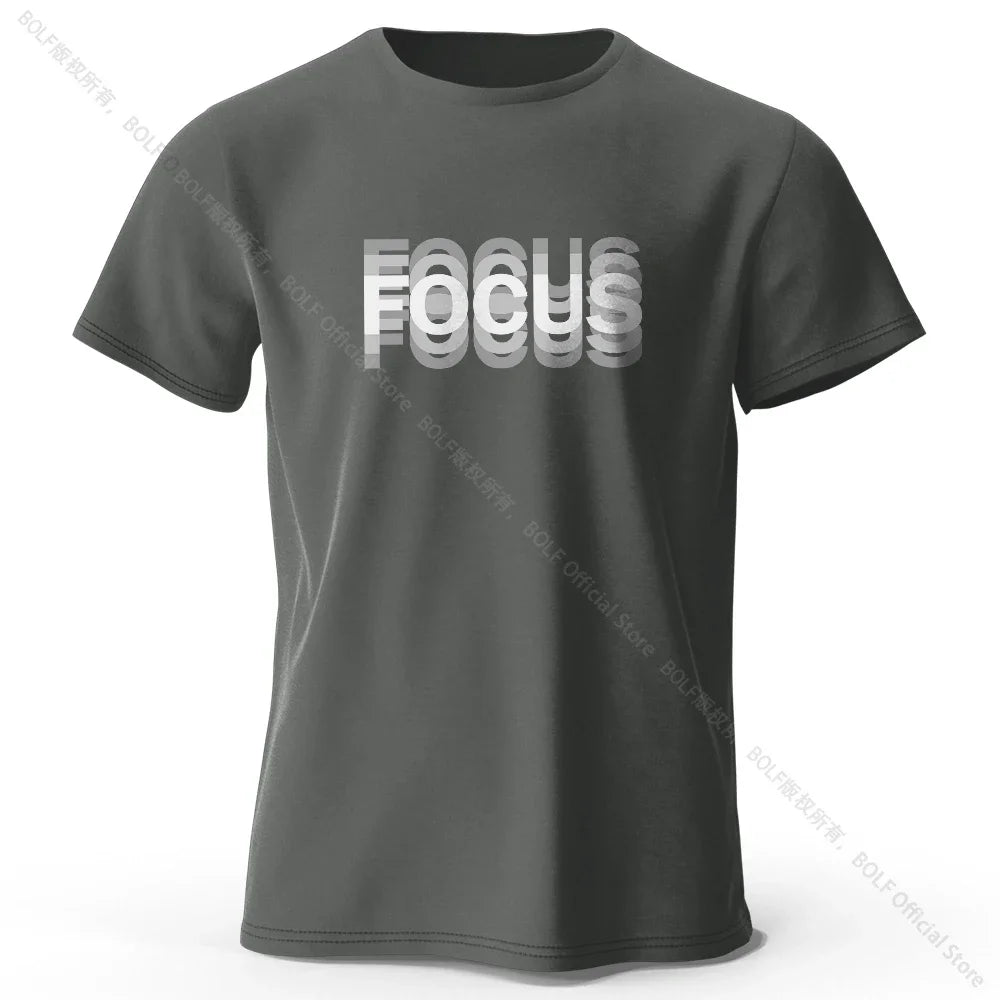 Focus Cotton T-Shirt