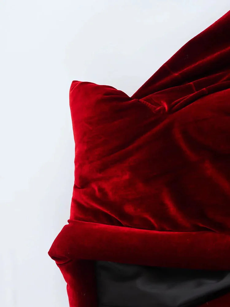 Autumn/Winter Burgundy Coat