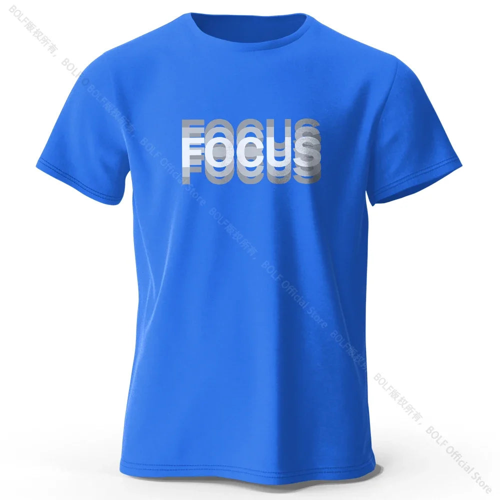 Focus Cotton T-Shirt