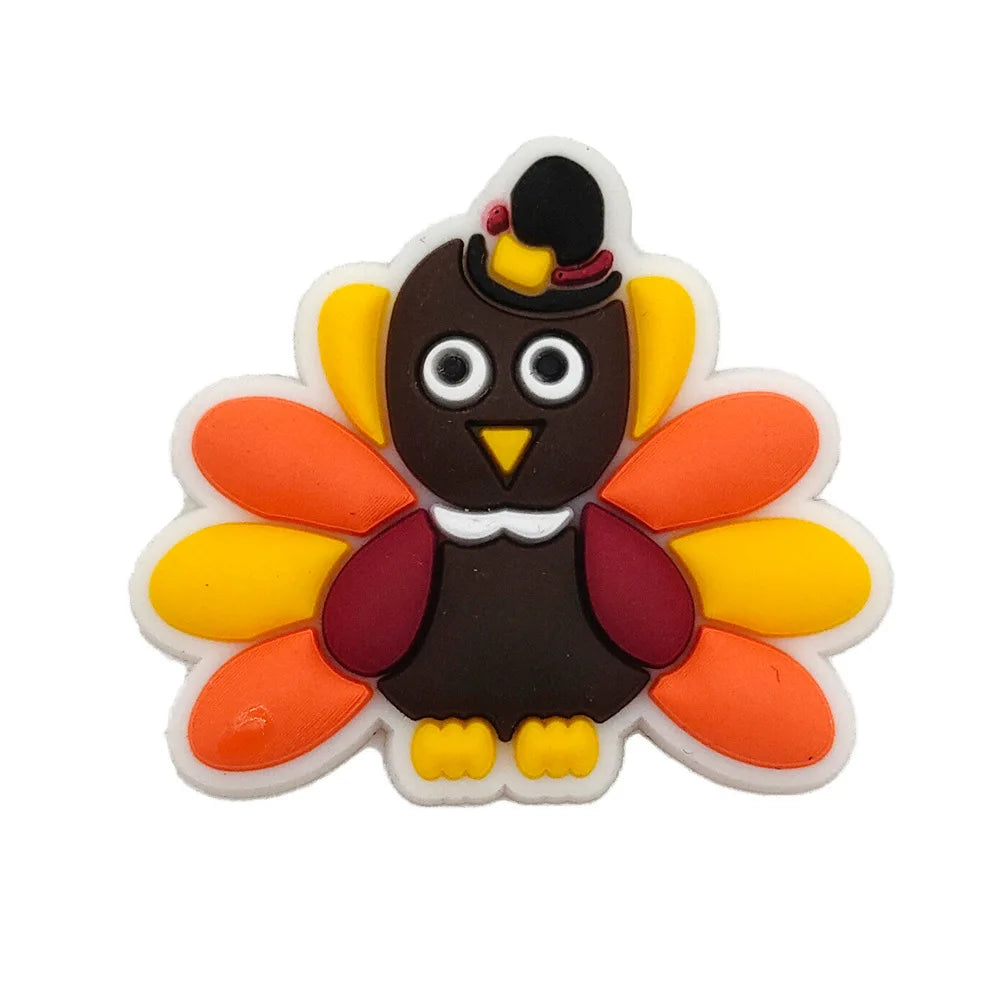 Thanksgiving/Autumn Shoe Charms