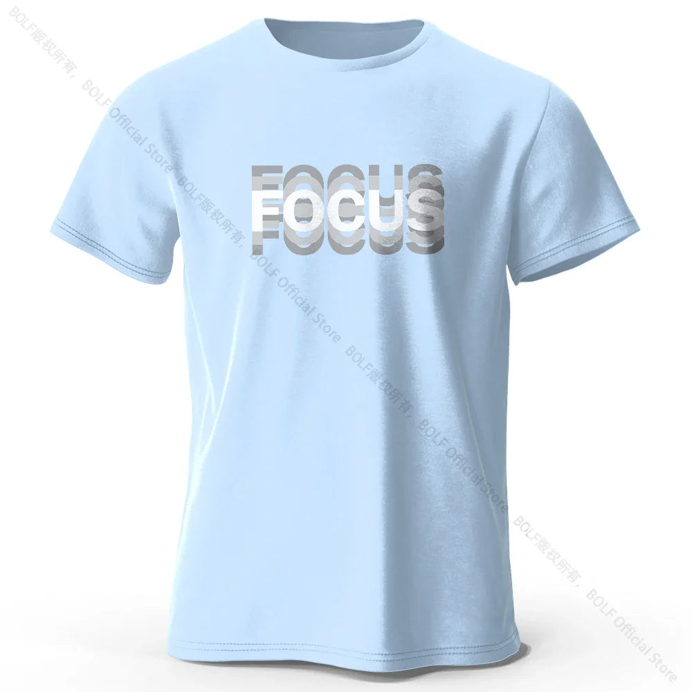 Focus Cotton T-Shirt