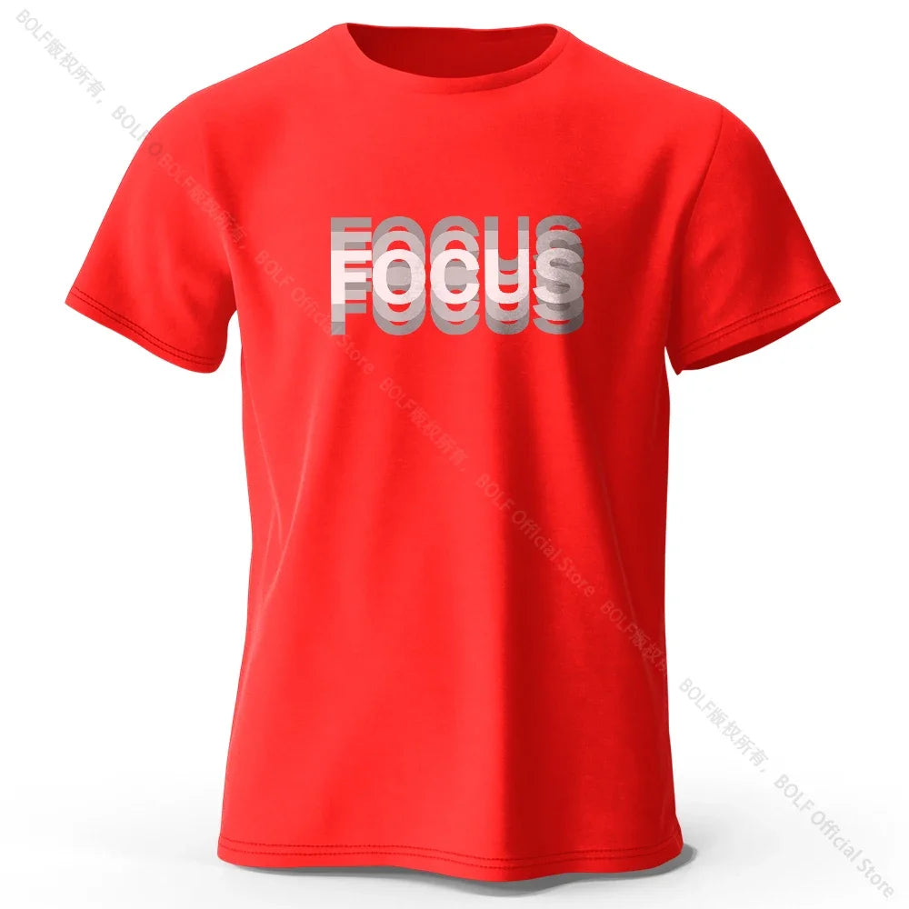 Focus Cotton T-Shirt