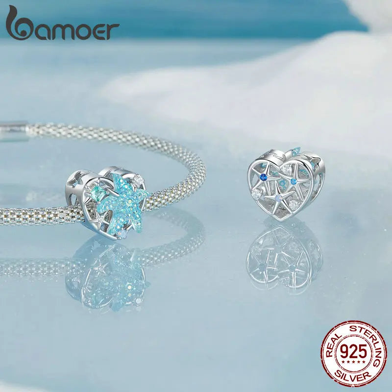 Sterling Silver Ocean Series Charms Beads