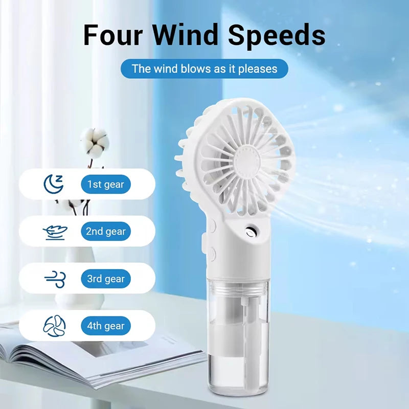 Handheld Mist Portable Fan