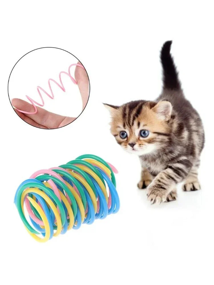 20pcs Cat Spring Toy