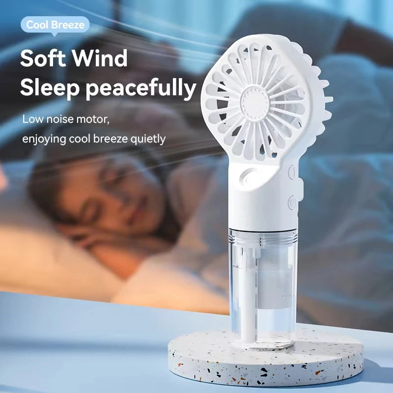 Handheld Mist Portable Fan