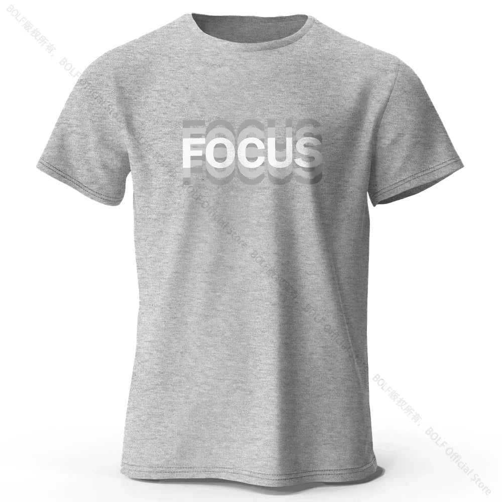 Focus Cotton T-Shirt