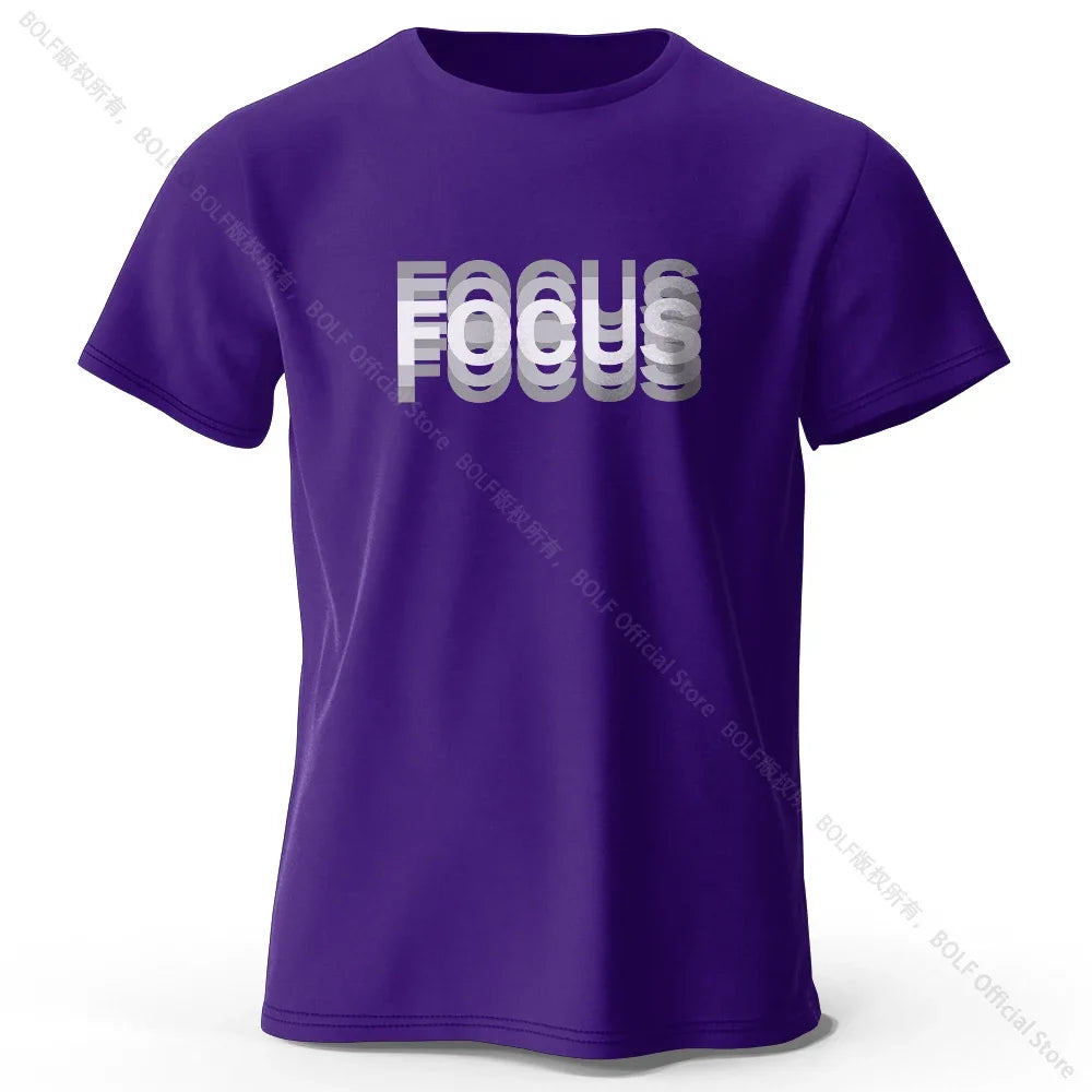 Focus Cotton T-Shirt
