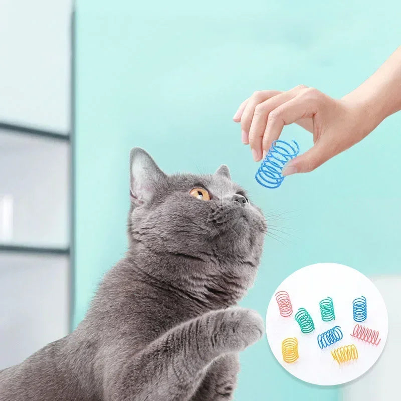 20pcs Cat Spring Toy