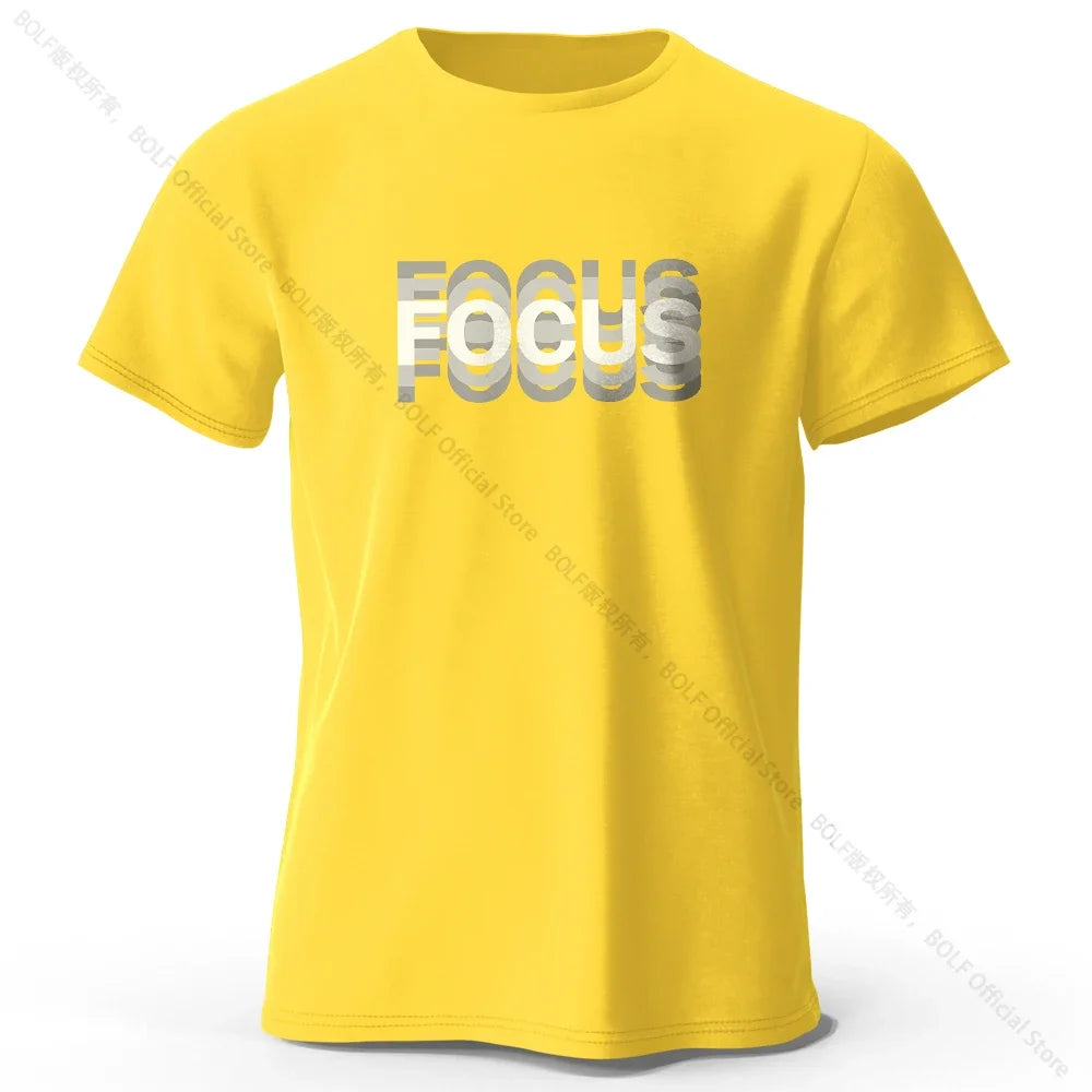 Focus Cotton T-Shirt