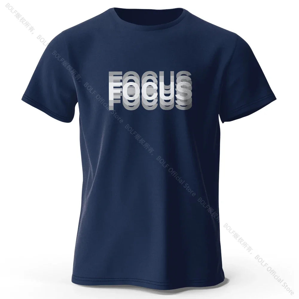 Focus Cotton T-Shirt