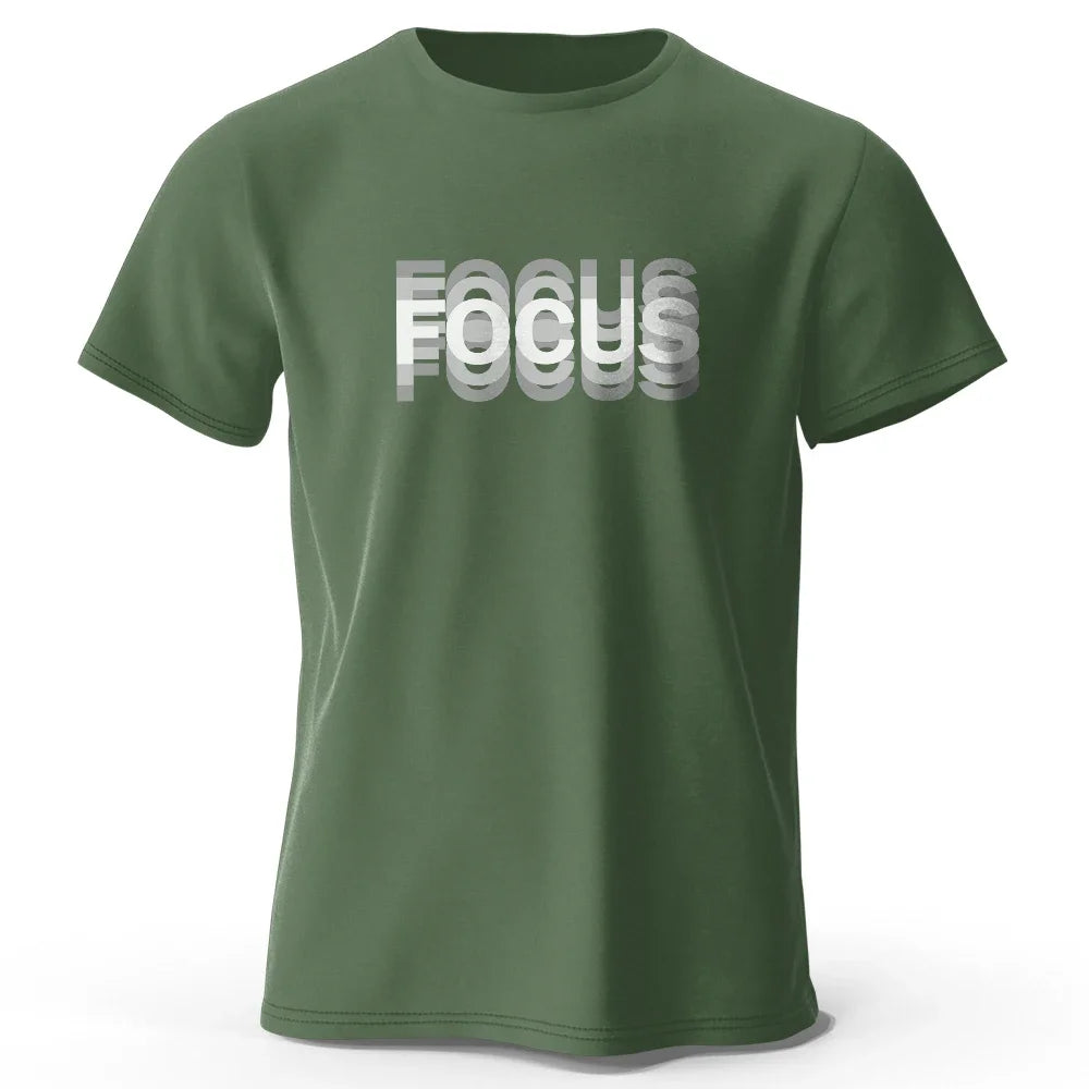 Focus Cotton T-Shirt